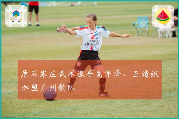 原石家庄武术选手高华泽、王靖斌加盟广州豹队